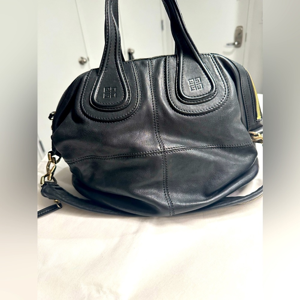 Givenchy Nightingale Blk leather Vintage Paperwork Included